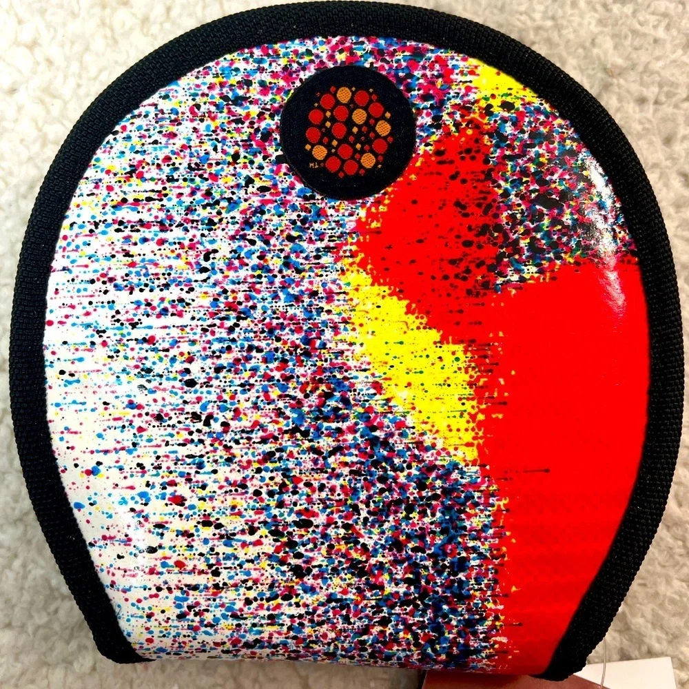 Vy & Elle Coca Cola Licensed Multicolor Round CD Case